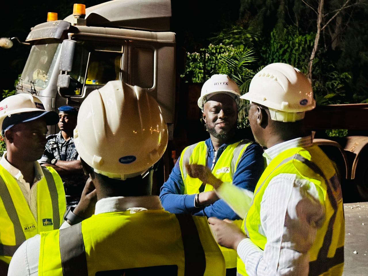 Le ministre Malick Ndiaye débarque sur la passerelle piétonne de Patte d’Oie