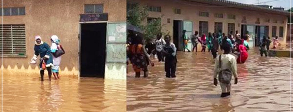 Podor : le lycée de Thiélaw pris par les eaux, les cours suspendus (proviseur)